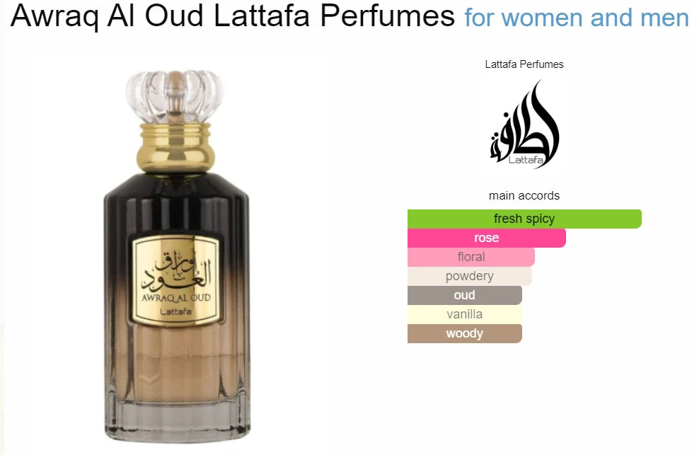 LATTAFA AWRAQ AL OUD