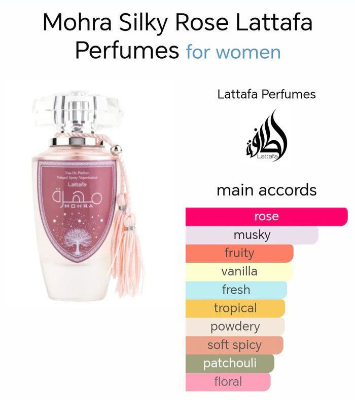 LATTAFA MOHRA SILKY ROSE