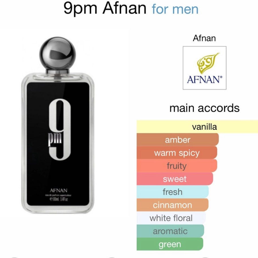 AFNAN 9PM pour homme